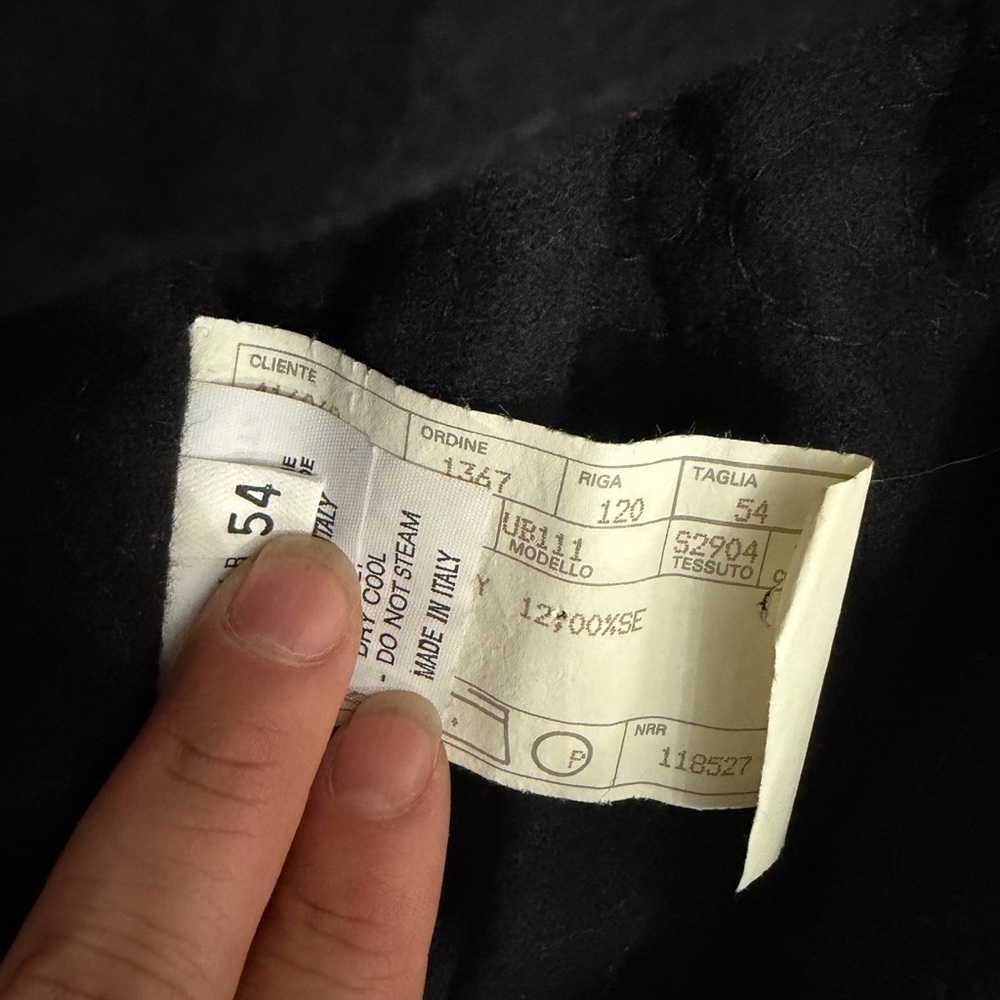 Versace Vintage jacket made in Italy. Authentic 90s jacket silk blend fabric - Picture 9 of 14